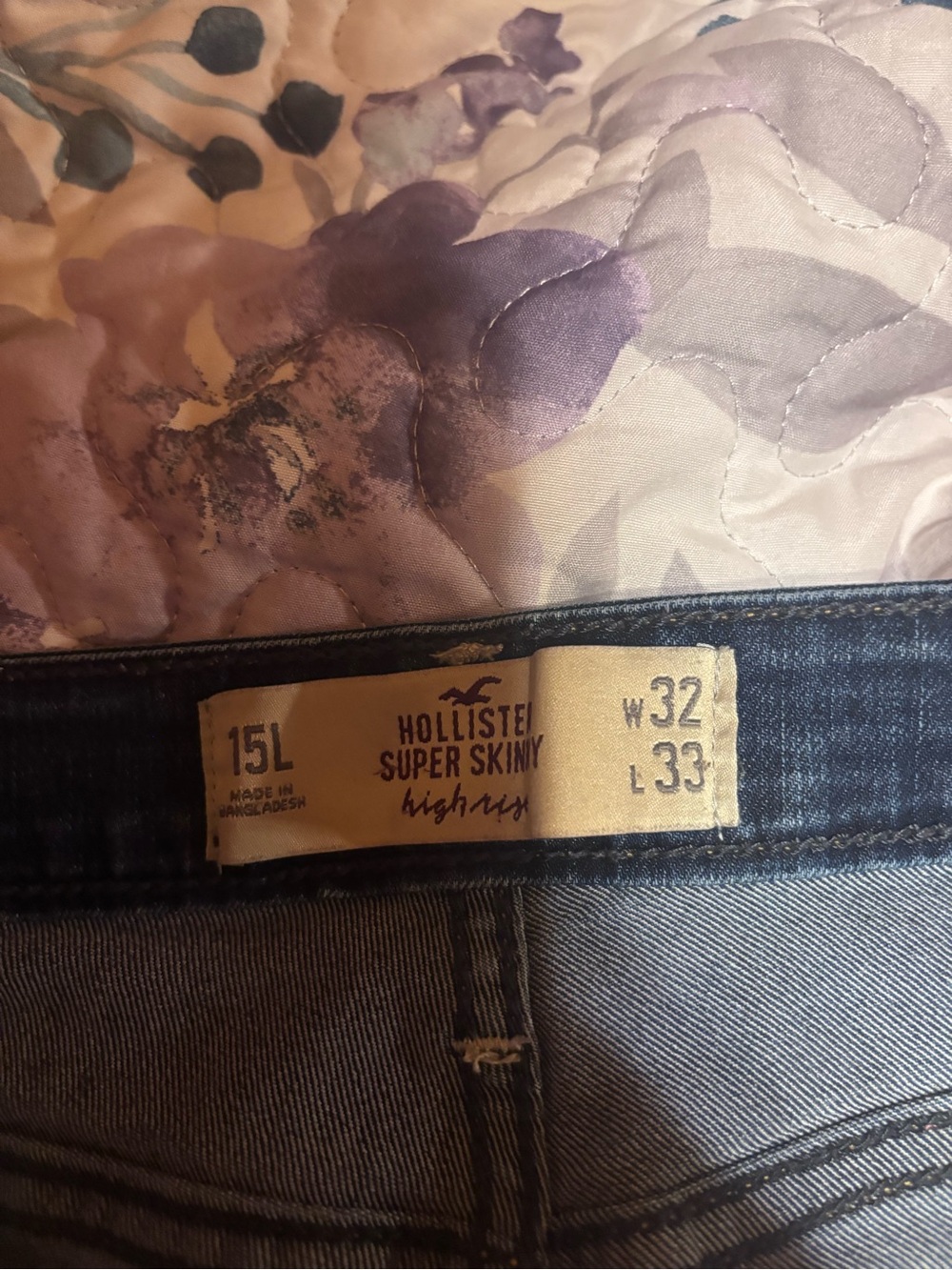 Hollister Super Skinny Women's Jeans - Light Denim Blue